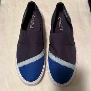 Nautica Blue Slip-Ons-Size 9.5